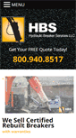 Mobile Screenshot of hydraulicbreakerservices.com